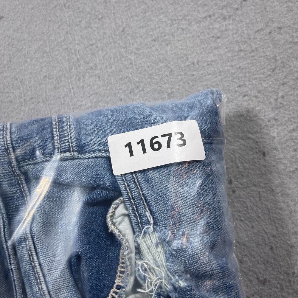 Judy Blue Jeans Women 11/30 Boyfriend High Rise Distressed Exposed‎ Button Fly - Picture 11 of 11